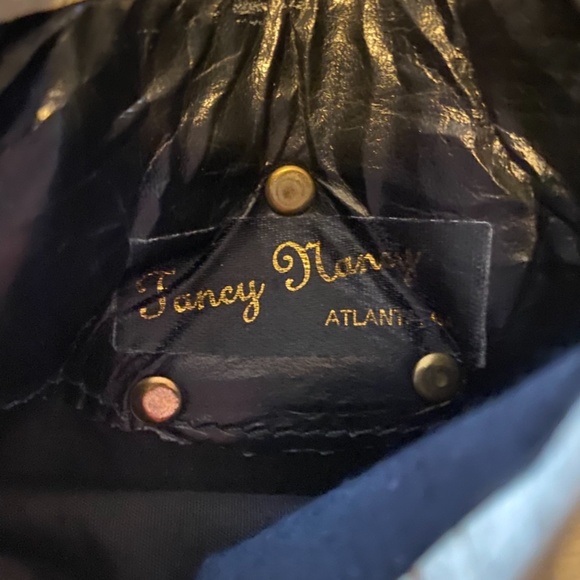 Fancy Nancy White leather 1980’s Crystal Wizard shoulder bag - Picture 2 of 6